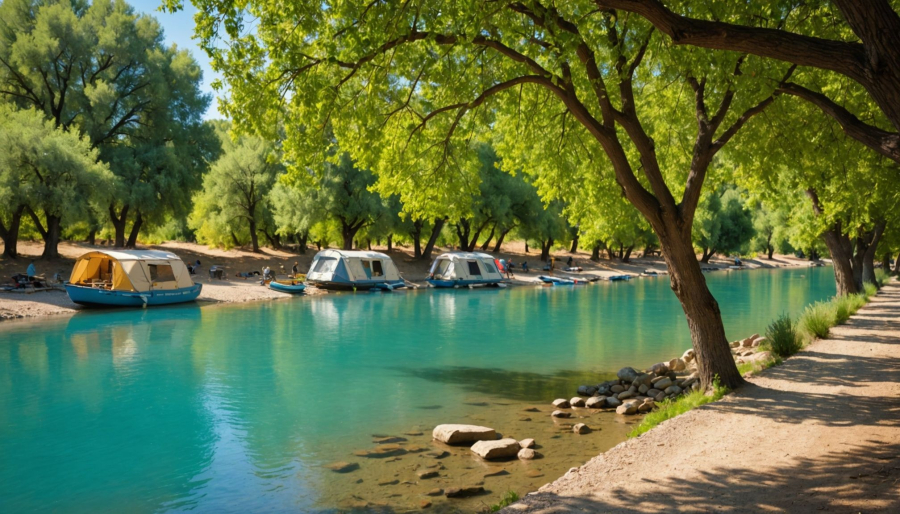 Waar vind je de beste campings aan de rivier in de Gard?